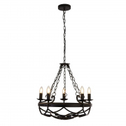 PLANETS55 LT PENDANT - CHROME FINISH WITH COPPER, CHROME, SATIN BRASS CAPS & CRYSTAL SAND