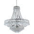 Versailles 9Lt Chandelier - Chrome Frame & Crystal