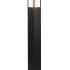 Avenue LED Outdoor Bollard - 730mm. Black
