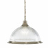 AMERICAN DINER - 1LT PENDANT, ANTIQUE BRASS, CLEAR GLASS