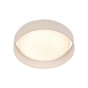 Gianna LED Flush -Black/Gold Shade & Acrylic Diffuser