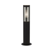 Batton Outdoor PIR Wall Light - Black & Smoked Diffuser,IP44