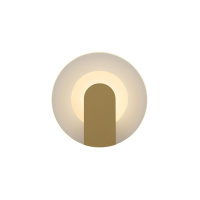 Target LED Wall Light, Sand Gold Metal - 95410GO 95410GO