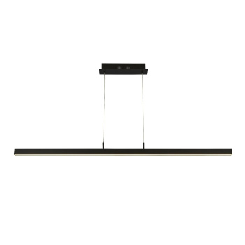 Svietidlá Searchlight - Tribeca  Bar Pendant  - Black Metal | KÓD: 96381-1BK