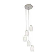 CYCLONE 1LT TABLE LAMP WITH CLEAR GLASS