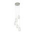CYCLONE 1LT TABLE LAMP WITH CLEAR GLASS