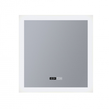 Svietidlá Searchlight - Square Bathroom Mirror - Digital Clock, Demister | KÓD: 97321