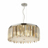 Clarissa 9Lt Pendant - Chrome & Glass Prisms