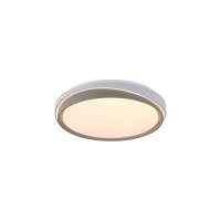 Galactic Round LED Flush - White & Gold - 98900-40WH 98900-40WH