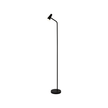 Svietidlá Searchlight - Rechargeable Floor Lamp, Black Metal | KÓD: EU10450BK