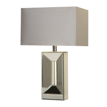 Svietidlá Searchlight - Megan 1Lt Table Lamp, Mirror | KÓD: EU16110