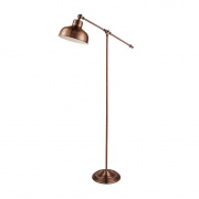 Macbeth Adjustable Floor Lamp - Antique Copper