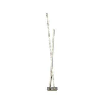 Svietidlá Searchlight - Clover  Floor Lamp - Chrome Metal & Clear Crystal | KÓD: EU2112CC