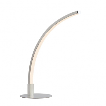 Svietidlá Searchlight - Crane Table Lamp - Satin Silver Metal | KÓD: EU2345SN
