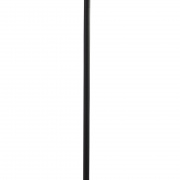 3LT FLOOR LAMP, BLACK AND SATIN BRASS WITH SMOKED GLASS