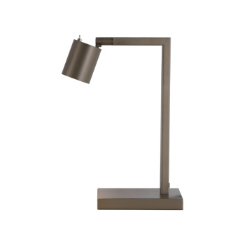 Svietidlá Searchlight - Office 1Lt Table Lamp, Latte Metal | KÓD: EU24108LT