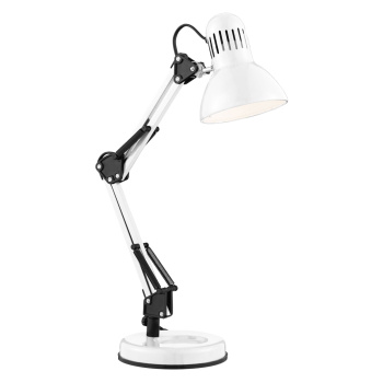 Svietidlá Searchlight - Desk Table Lamp  - White Metal | KÓD: EU2429WH