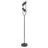 Telescope 2Lt Floor Lamp - Chrome