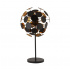 Discus 4Lt Floor Lamp - Black Metal & PC Discs