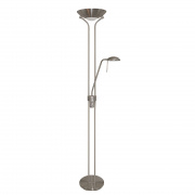 Mother & Child LED Dimmable Floor Lamp - Antique Brass