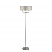 TRIBECA 1LT LED TABLE LAMP, TEMPERATURE COLOUR CHANGING, SATIN SILVER