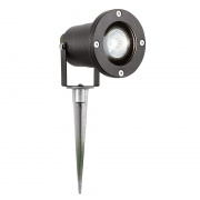 Spikey LED Outdoor Spotlight - Black, IP65