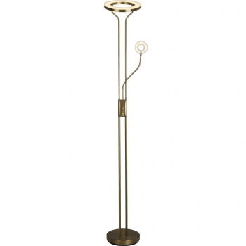 Svietidlá Searchlight - Mother & Child Floor Lamp - Satin Brass Metal | KÓD: EU55601SB
