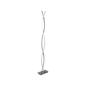 Svietidlá Searchlight - Platt LED Wave Floor Lamp - Chrome & Opal | KÓD: EU5679CC