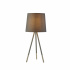 Hollis Table Lamp - Gold With Blush Shade