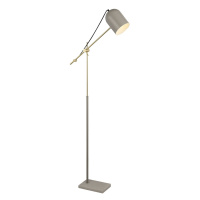 x Odyssey Floor Lamp - Grey & Gold Metal & Marble - EU60881GY EU60881GY