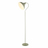 Linea Uplighter Floor Lamp -Antique Brass & Acid Glass