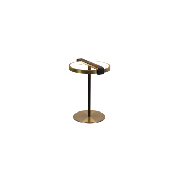 Svietidlá Searchlight - Aerial LED Table Lamp, Gold and Black Metal | KÓD: EU62331GO