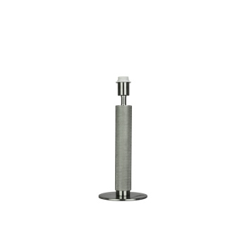 Svietidlá Searchlight - Base Only - London Table Lamp - Knurled Silver | KÓD: EU65721SI