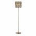 Bijou Table Lamp - Antique Brass & Champagne Glass