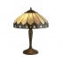 PEARL BRONZE/BLACK/CLEAR/BROWN/PURPLE TIFFANY TABLE LAMP