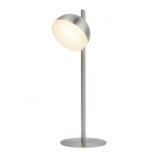 Clover 2Lt Table Lamp - Chrome & Crystal
