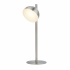 Tully 2Lt Floor Light - Satin Silver Metal & Frosted Shade
