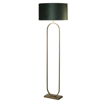 Svietidlá Searchlight - Modish Floor Lamp Bronze Metal with Green Shade | KÓD: EU95102GR