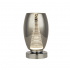 CYCLONE  1LT TABLE LAMP WITH SMOKED GLASS