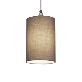 Svietidlá Searchlight - Clyde Cylinder Shade 16cm - Charcoal | KÓD: SO701898