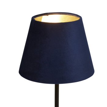 Svietidlá Searchlight - Velvet Drum Shade 20Cm Navy | KÓD: SO701952
